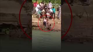 Indian Army soldier jumps into Bhakra Canal near Patiala to rescue a drowning teenage girl