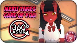 Meru Takes Care Of You~ [360º VR ASMR] | Meru The Succubus 360 VR