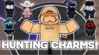 HUNTING YOUTUBERS WITH CHARMS IN ROBLOX RIVALS!