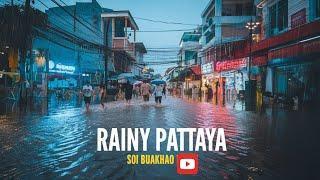 Soi Buakhao in the Rain: A Different Side of Pattaya