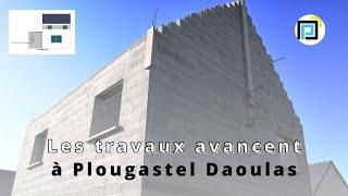 Les travaux avancent à Plougastel-Daoulas - Perco Constructions