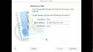 How to add your IMAP account to Mac Mail