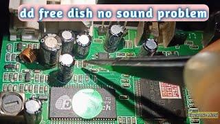 dd free dish no sound problem || dd free dish sound problem solution