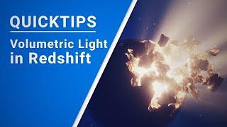C4D Quicktips: Volumetric Light in Redshift