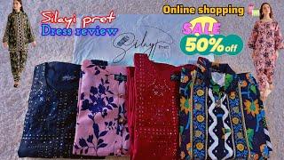 Latest dress 2025 /Silayi pret honest review/Online shopping haul/Silayi pret 50 off sale 