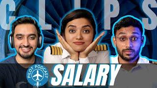 Pilot Salaries - Airline Captain | Pilot Podcast CLIPS