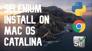 How to Install Selenium for Web Automation in macOS Catalina!