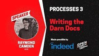 Raymond Camden - Writing the Darn Docs