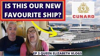 Is Cunard's Queen Elizabeth Cruise Ship our New Favourite Ship? Cruise Vlog Series Episode 3.