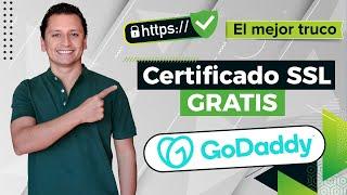  Cómo Instalar CERTIFICADO SSL en GoDaddy GRATIS 