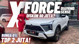 Beneran nih Diskon apa 80 Juta⁉️Review Mitsubishi XForce 1.5 Ultimate DS Diamond Sense Terbaru 2024