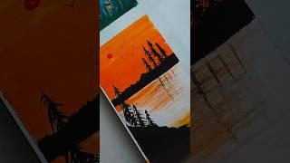 Easy natural painting #viral #art#asthetic #painting #artshorts #vira ...