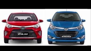 Perbandingan Toyota Calya vs Daihatsu Sigra