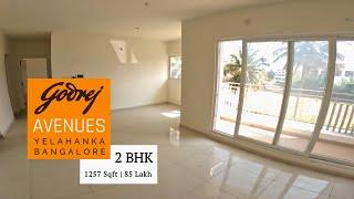 2BHK Flat for Sale at - GODREJ AVENUE - YELAHANKA  BANGALORE