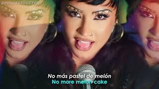 Demi Lovato - Melon Cake // Lyrics + Español // Video Official