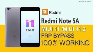 MIUI 11 FRP BYPASS II REDMI NOTE 5A FRP UNLOCKING #MIUI_11 #FRP_BYPASS #100_WORKING