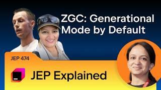 JEP Explained. JEP 474 – ZGC: Generational Mode by Default