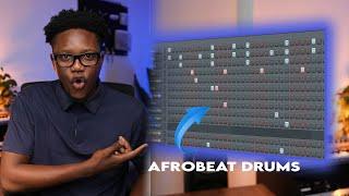 How To Make Unique Afrobeat Drums | Fl Studio Tutorial