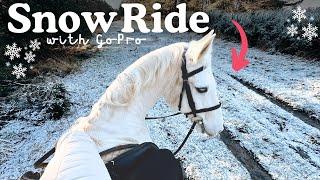 SNOW GO-PRO RIDE WITH ME, POV | This Esme