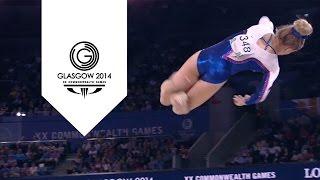 Slow motion Gymnastics Beam - 1000 frames per second | Glasgow Super SlowMo