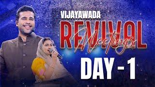 Vijayawada Revival Meetings Day - 1 | Raj Prakash Paul | Jessy Paul | Revive - 25