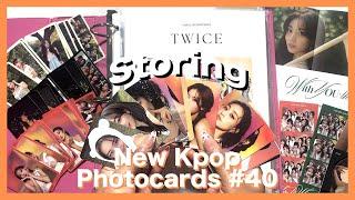 Storing New Kpop Photocards! #40