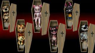 TODOS LOS AMIGOS MURIERON - My Talking Tom Friends - AMONG US - R.I.P ALL FRIENDS