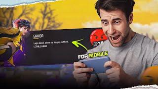 login Failed Please Try Logging Out First Free Fire For Mobile  | Freefire  login  problem