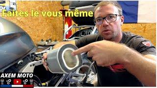 Tuto nettoyage ou remplacement filtre à air FJR 1300