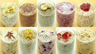 Overnight Oats in 10 ways