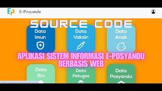 Source Code - Aplikasi Sistem Informasi E-Posyandu Berbasis Web