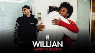 Willian back at Fulham!  | Andreas Interviews Willian