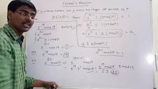 FERMAT'S THEOREM WITH SOLVED EXAMPLES || MATHEMATICS OF ASYMMETRIC CRYPTOGRAPHY || CNS