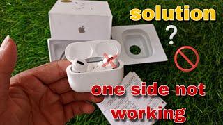 airpods pro one side not working |solution in 3 tips.#airpodspro .