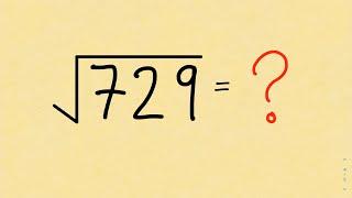 Cómo CALCULAR una RAÍZ CUADRADA de forma MENTAL (Súper fácil) | TRUCOS para el examen de admisión