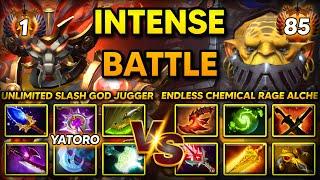 Juggernaut Yatoro Vs Alchemist INTENSE PROS BATTLE