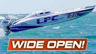 Wide Open Throttle Key West! Powerboat Races High Volume ACTION! ZIPZAPPOWER