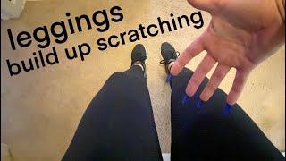 ASMR: Build up scratching on leggings + all the air tracing and tongue clicks! (Ryan's CV)