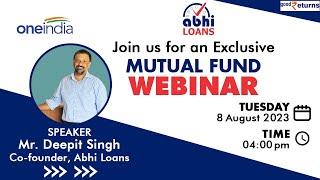 Webinar:  Effective Ways To Stop Unwanted Redemptions | Abhi Loans | GoodReturns