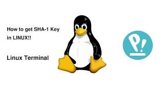 How to get SHA-1 Key in LINUX!! | Linux Terminal