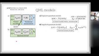 Quantum machine learning beyond kernel methods