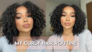 MY CURLY HAIR ROUTINE 2022