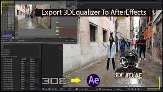 Export Camera Track From 3D Equalizer To AfterEffects | 3d Equalizer To AfterEffects [English]