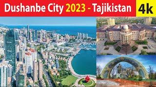 Dushanbe City , Tajikistan 4K By Drone 2023