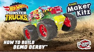 Hot Wheels Monster Truck Maker Kits - Demo Derby™ Assembly Video