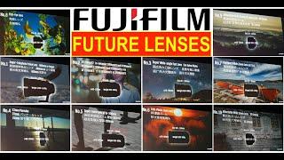 Fujifilm Unveils 10 Lenses Currently "Under Study" - VOTE Your Favorite!