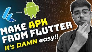Make Android APK from Flutter App