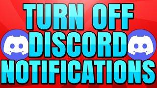 How to Turn Off Discord Sound Notifications