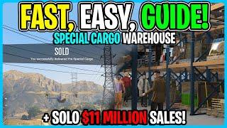 *EASY* SPECIAL CARGO WAREHOUSE GUIDE APRIL 2024! (How To Make Millions Solo In GTA 5 Online)