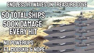 TDX | Destroying Endless with 50 Warships